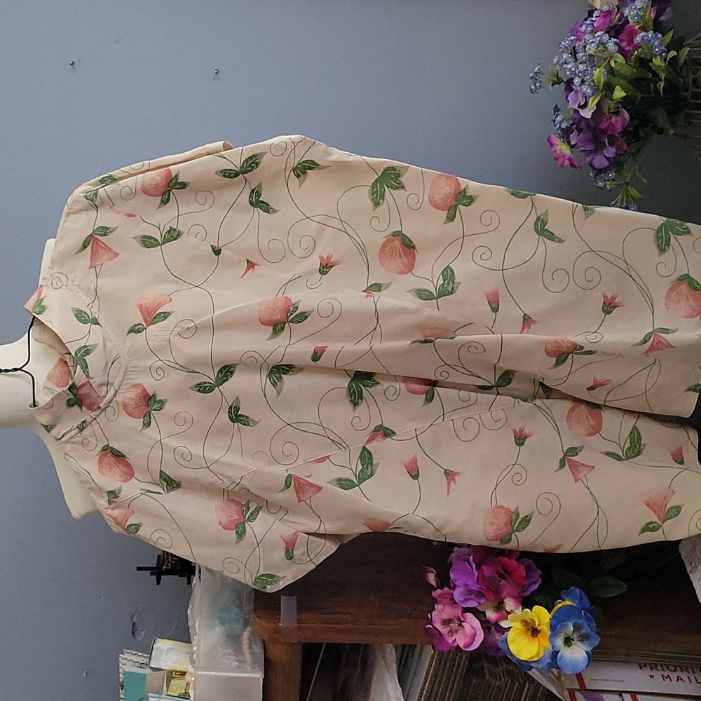 Joanie Char silk blouse~vintage